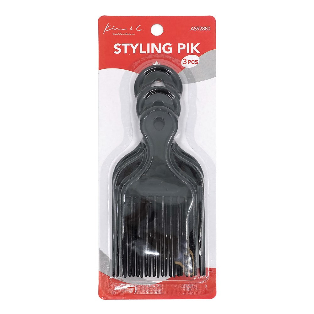 KIM &amp; C Plastic Styling Pik (3pcs)