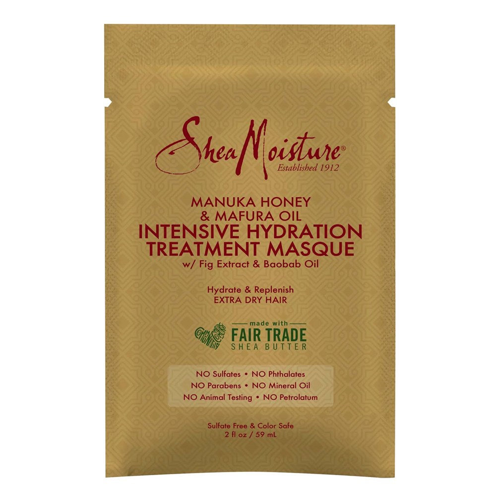 SHEA MOISTURE Manuka Honey &amp; Mafura Oil Intensive Hydration Hair Masque Packet (2oz)