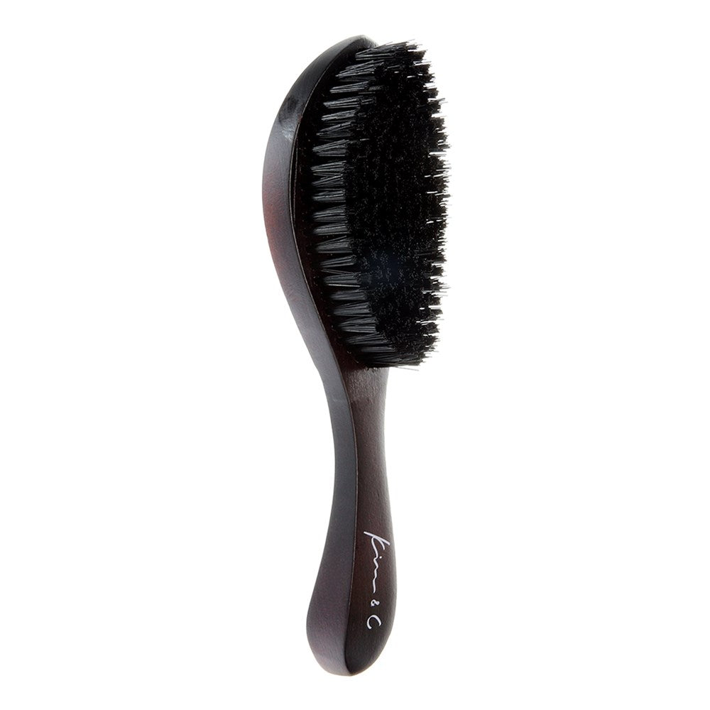 KIM &amp; C Curved Brush Premium Boar Brush