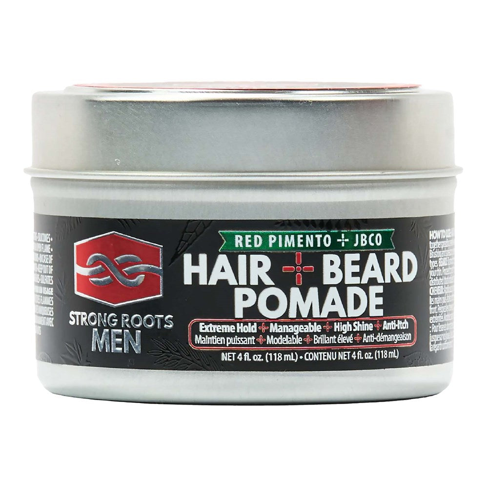 TROPIC ISLE LIVING Strong Roots Men Hair &amp; Beard Pomade (4oz)