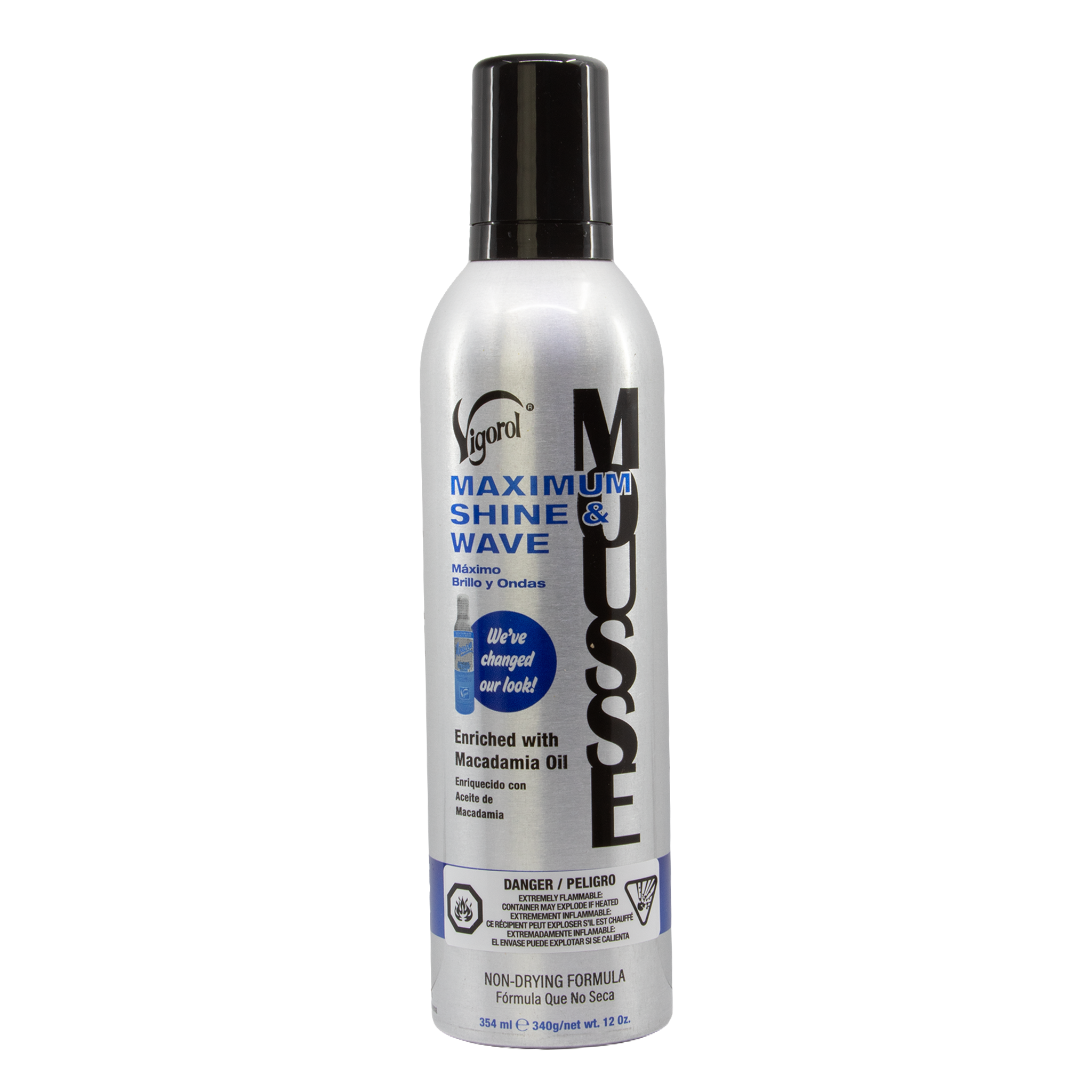 VIGOROL Maximum Shine &amp; Wave Mousse (12oz)