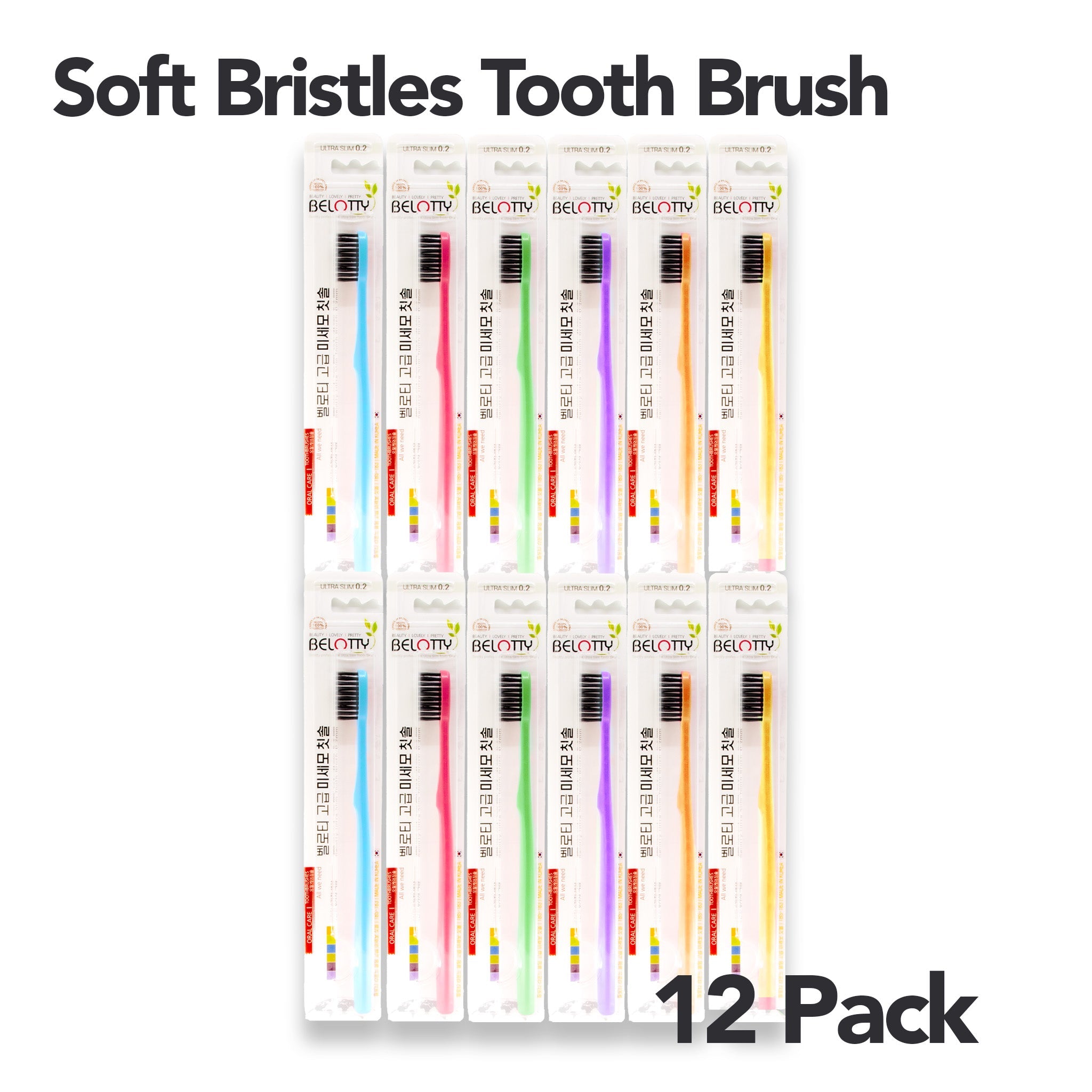 Belotty Premium Soft Bristles Tooth Brush-12