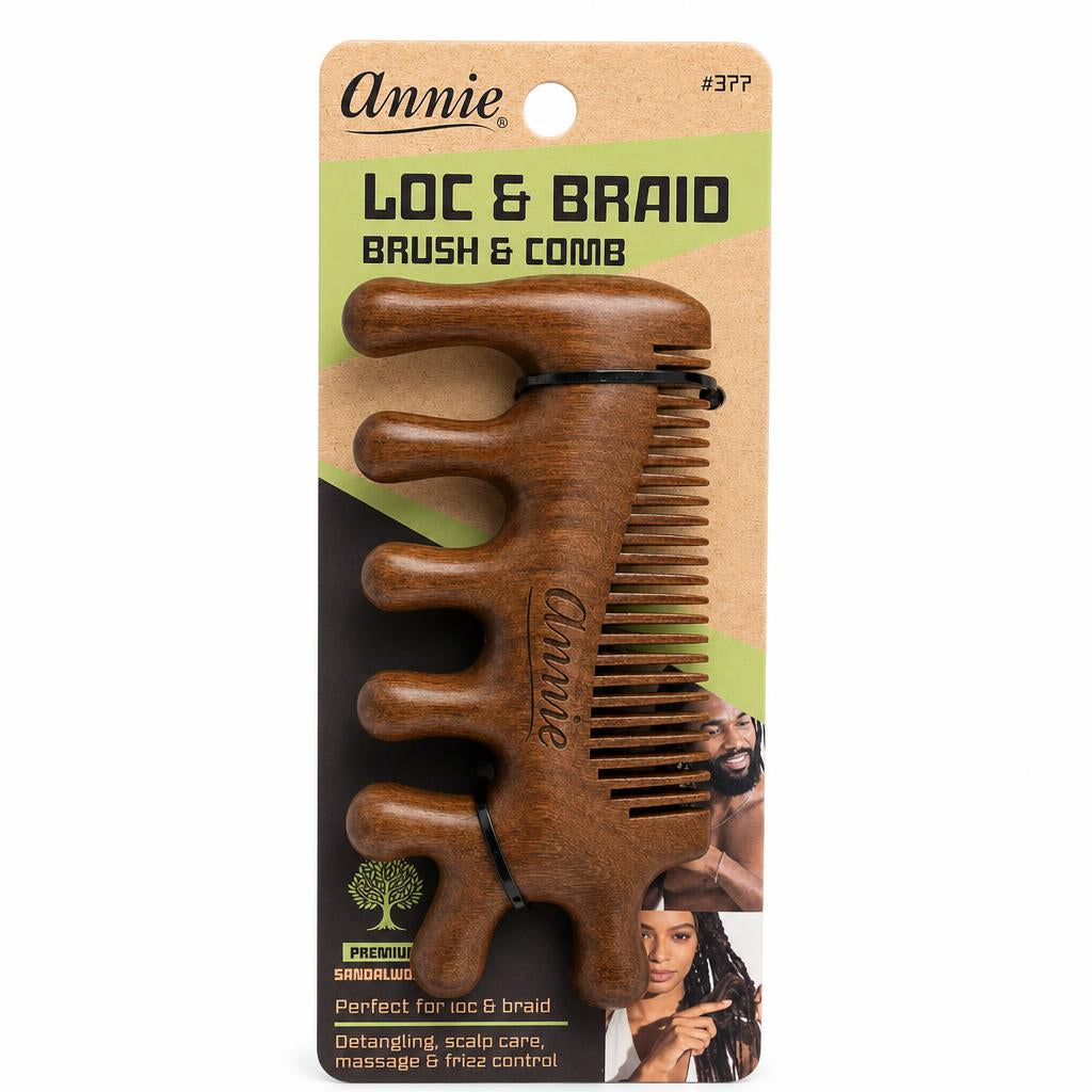 ANNIE Loc &amp; Braid Massage Comb
