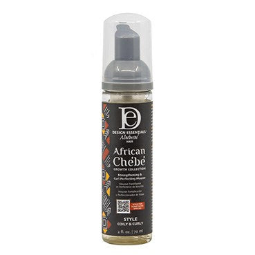DESIGN ESSENTIALS African Chebe Strengthening &amp; Curl Perfecting Mousse