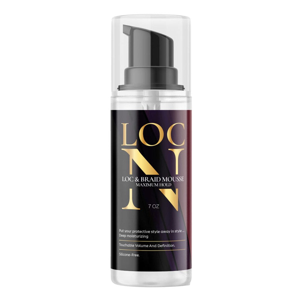 LOC N Loc &amp; Braid Mousse [Maximum Hold] (7oz)