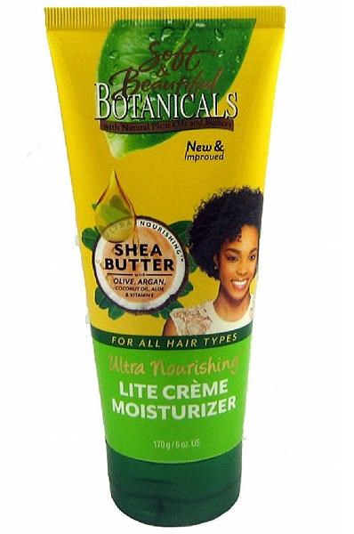 SOFT &amp; BEAUTIFUL Botanicals Shea Butter Lite Cream Moisturizer (6oz)