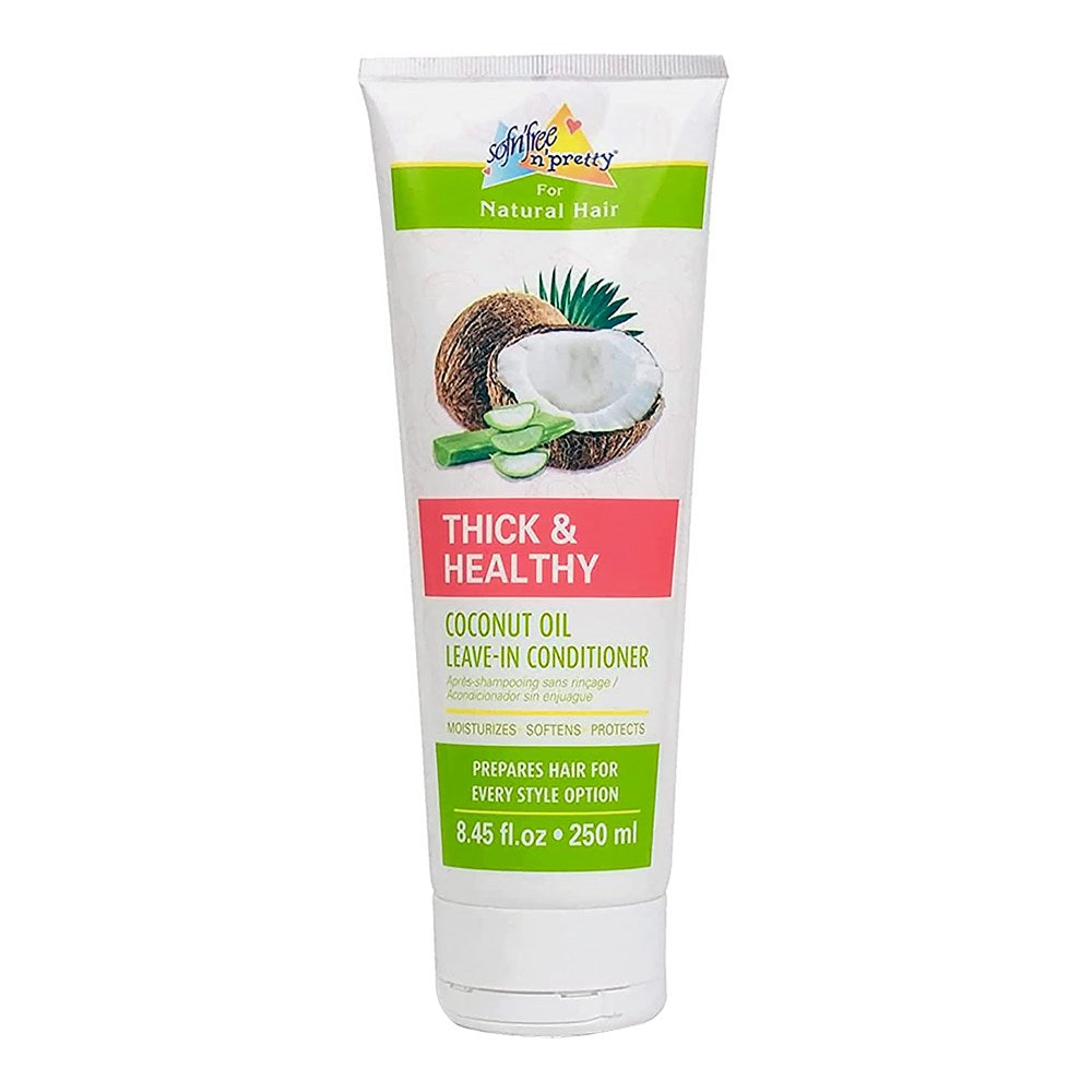 SOFN'FREE Pretty Thick &amp; Healthy Coconut Oil Leave In Conditioner (8.45oz)