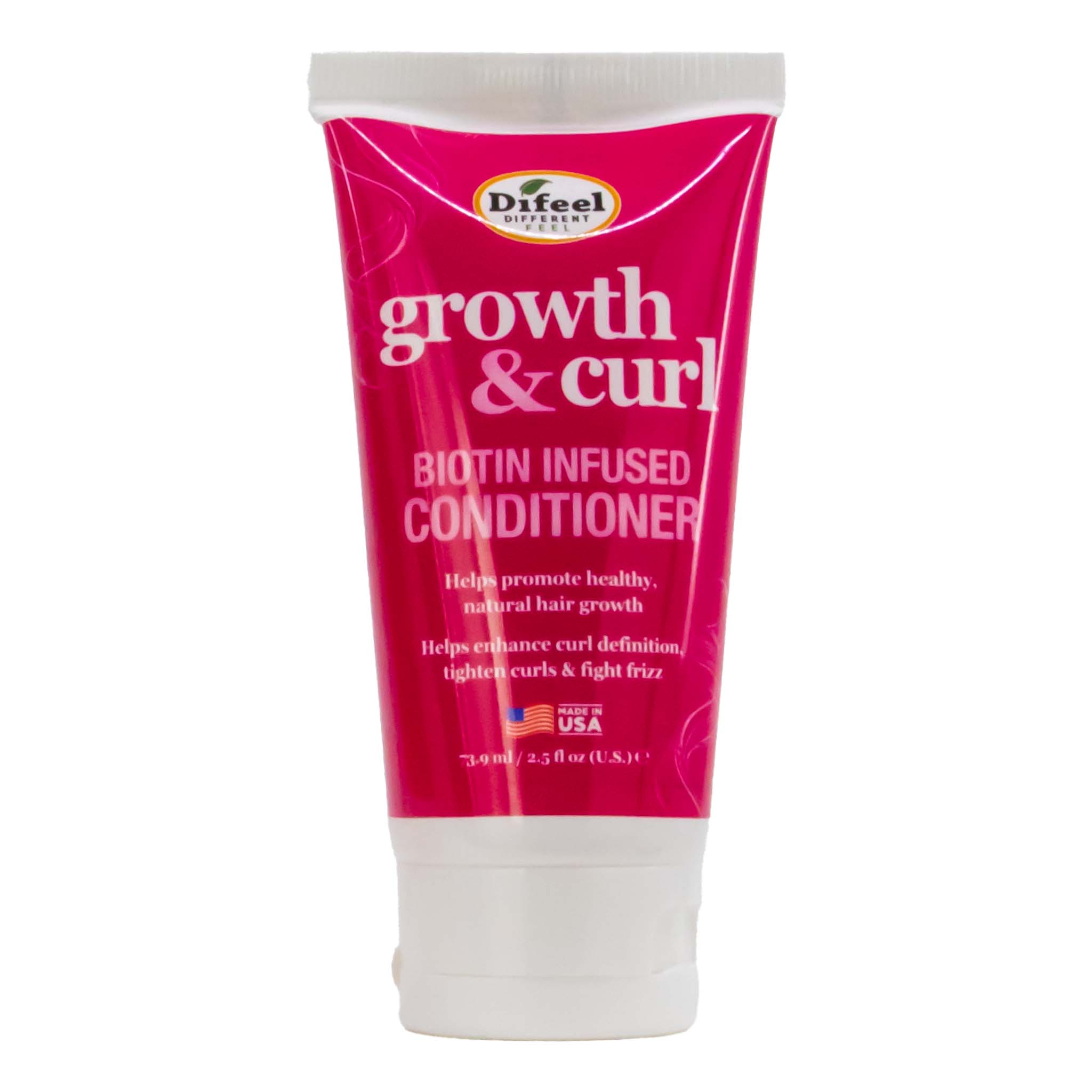 Difeel(Sunflower) Growth &amp; Curl Biotin Infused Conditioner - 2.5oz
