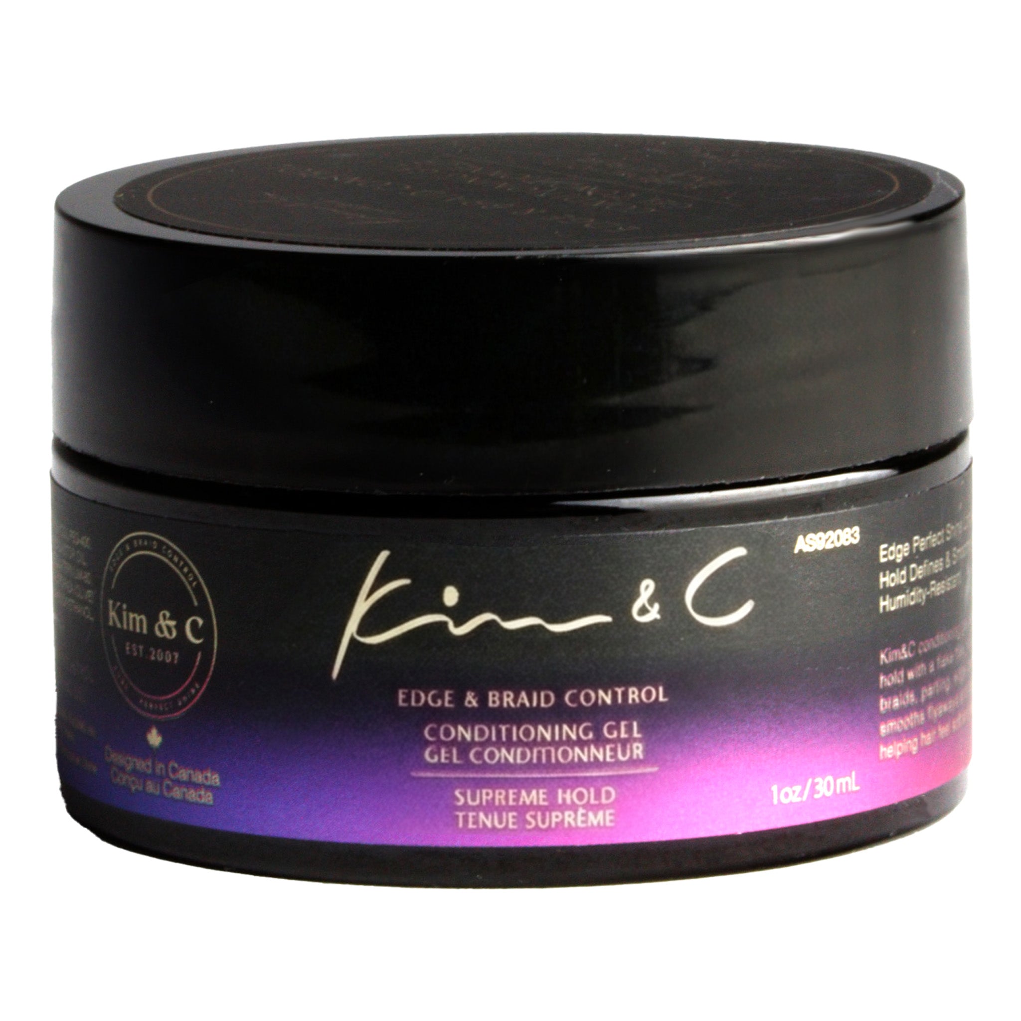 Kim &amp; C Edge &amp; Braid Control Conditioning Gel 1oz