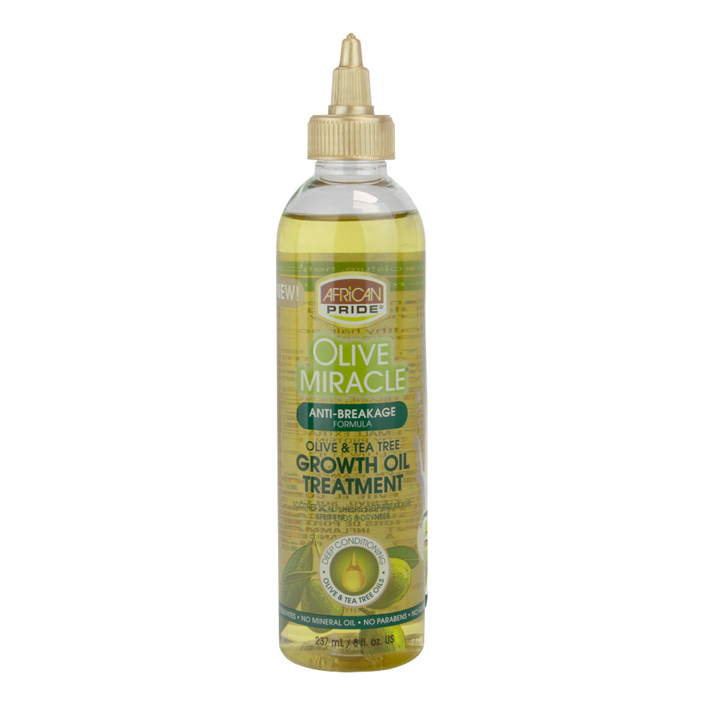 AFRICAN PRIDE Olive Miracle Growth Oil (8oz)