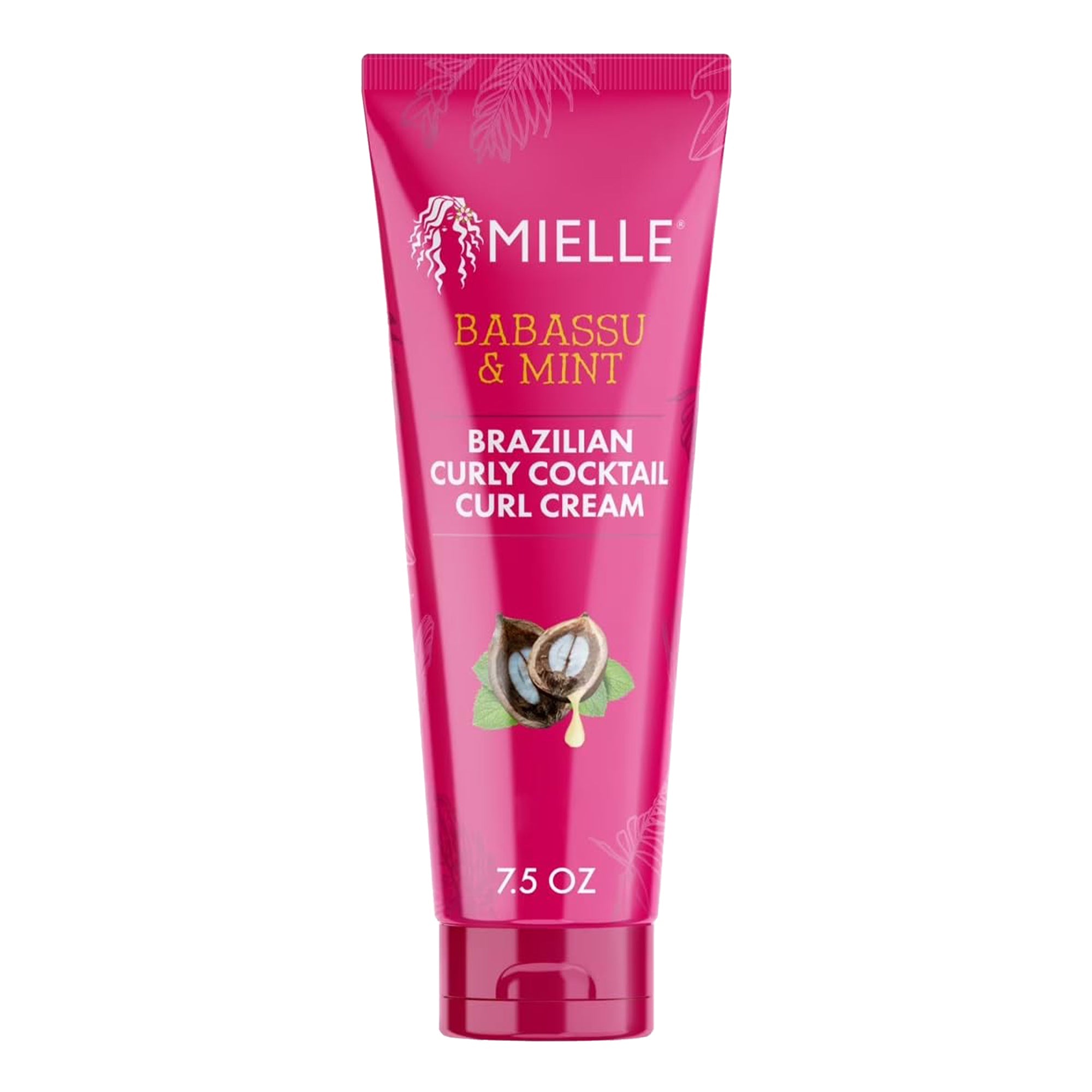 MIELLE Babassu &amp; Mint Brazilian Curly Cocktail Curl Cream (7.5oz)