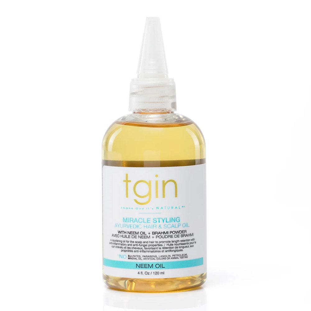 TGIN Miracle Styling Ayurvedic Hair &amp; Scalp Oil (4oz)