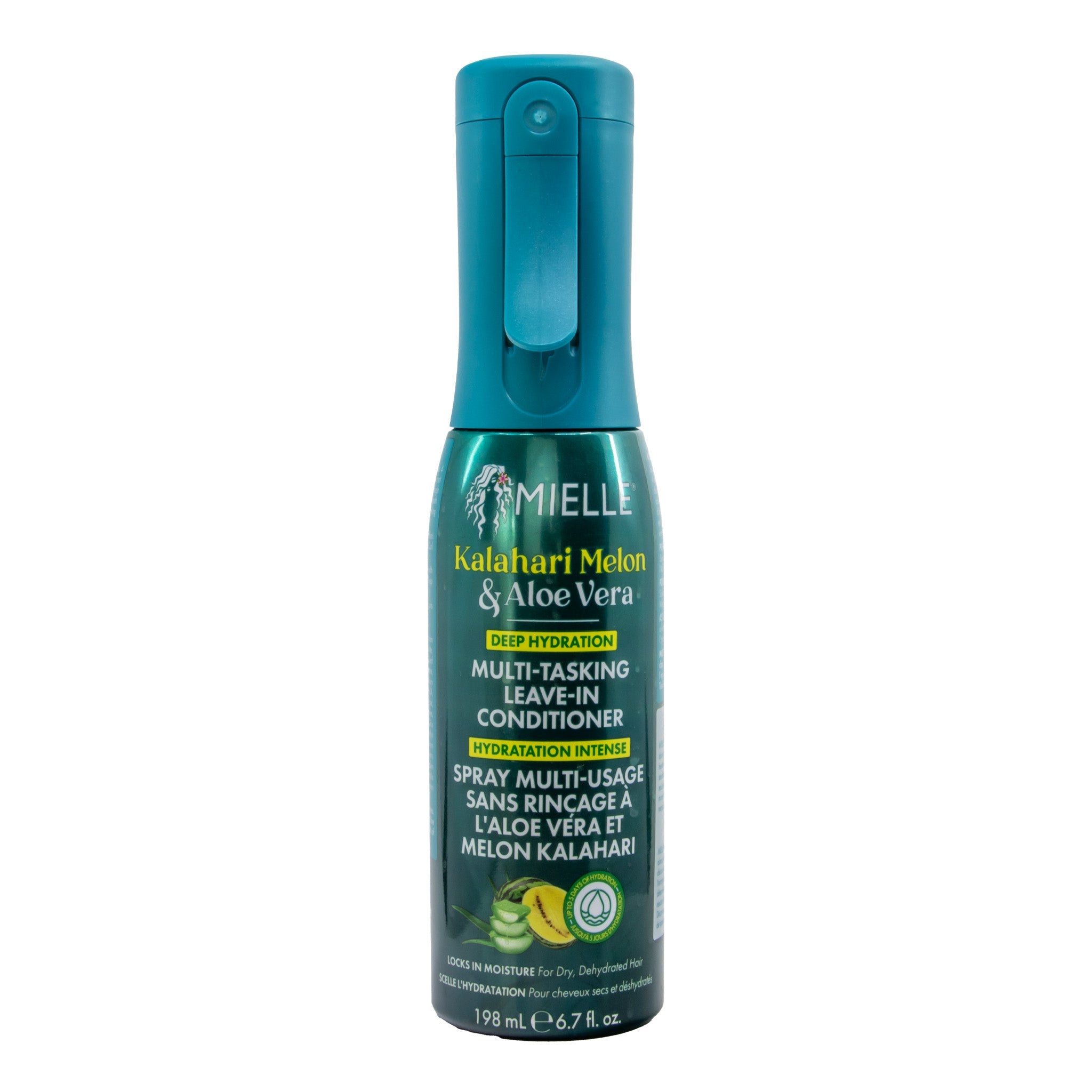 MIELLE Kalahari Melon &amp; Aloe Vera Deep Hydration Multi Tasking Leave In Conditioner (6.7oz)