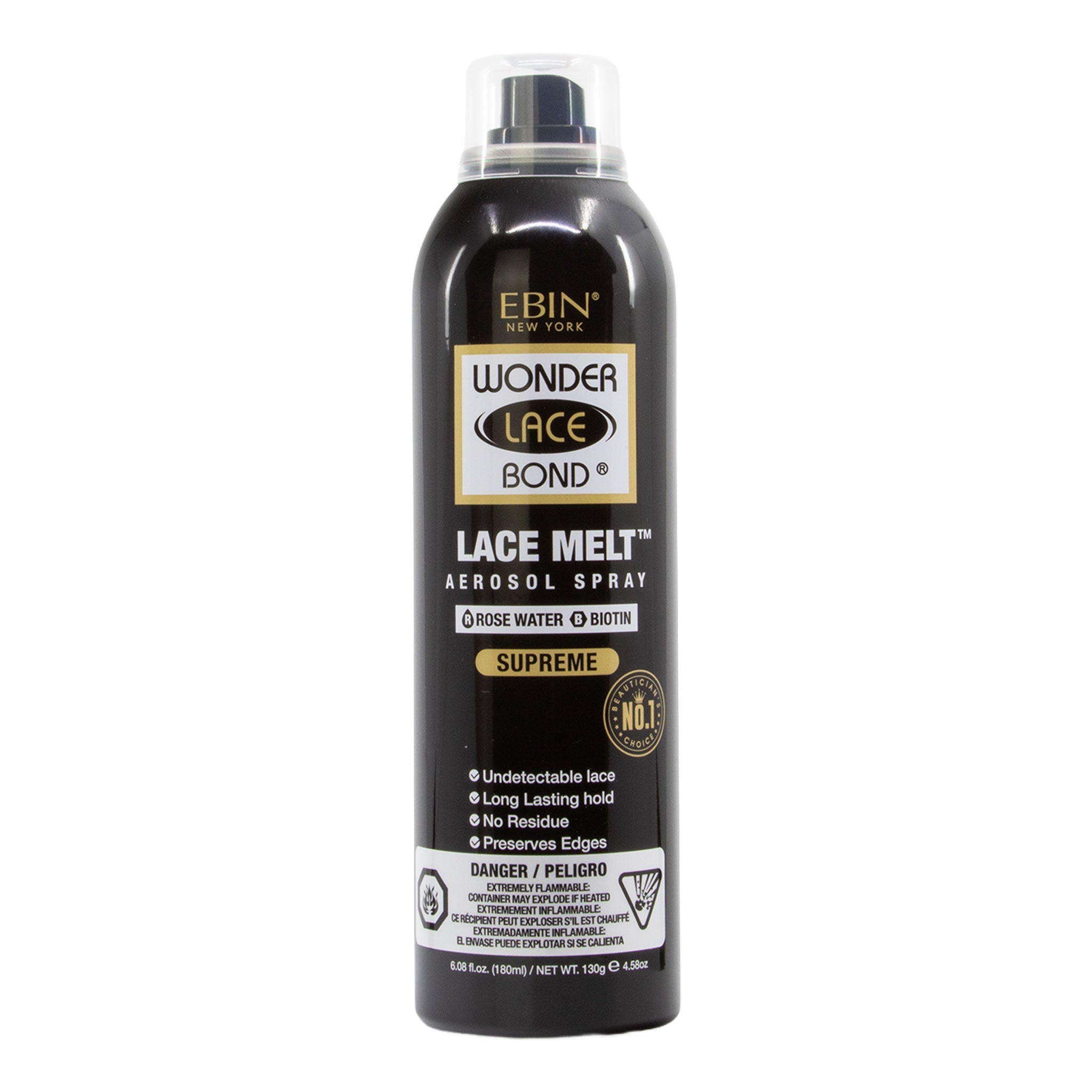 EBIN Wonder Lace Bond Lace Melt Spray [Rose Water &amp; Biotin] - 6.08oz