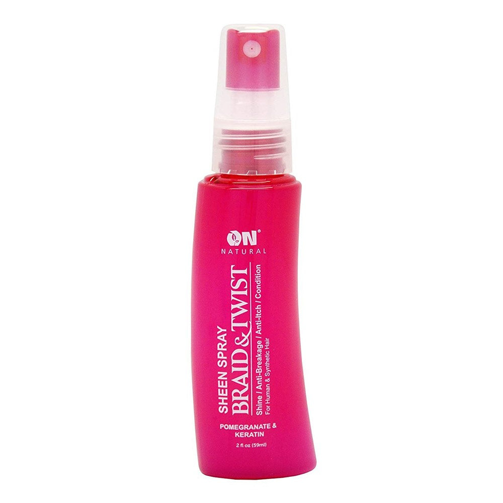 ON NATURAL Braid &amp; Twist Sheen Spray [Pomegranate &amp; Keratin] (2oz)