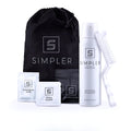 Simpler Hair Color for Men - Full Gray Coverage Dye Kit, Medium Brown