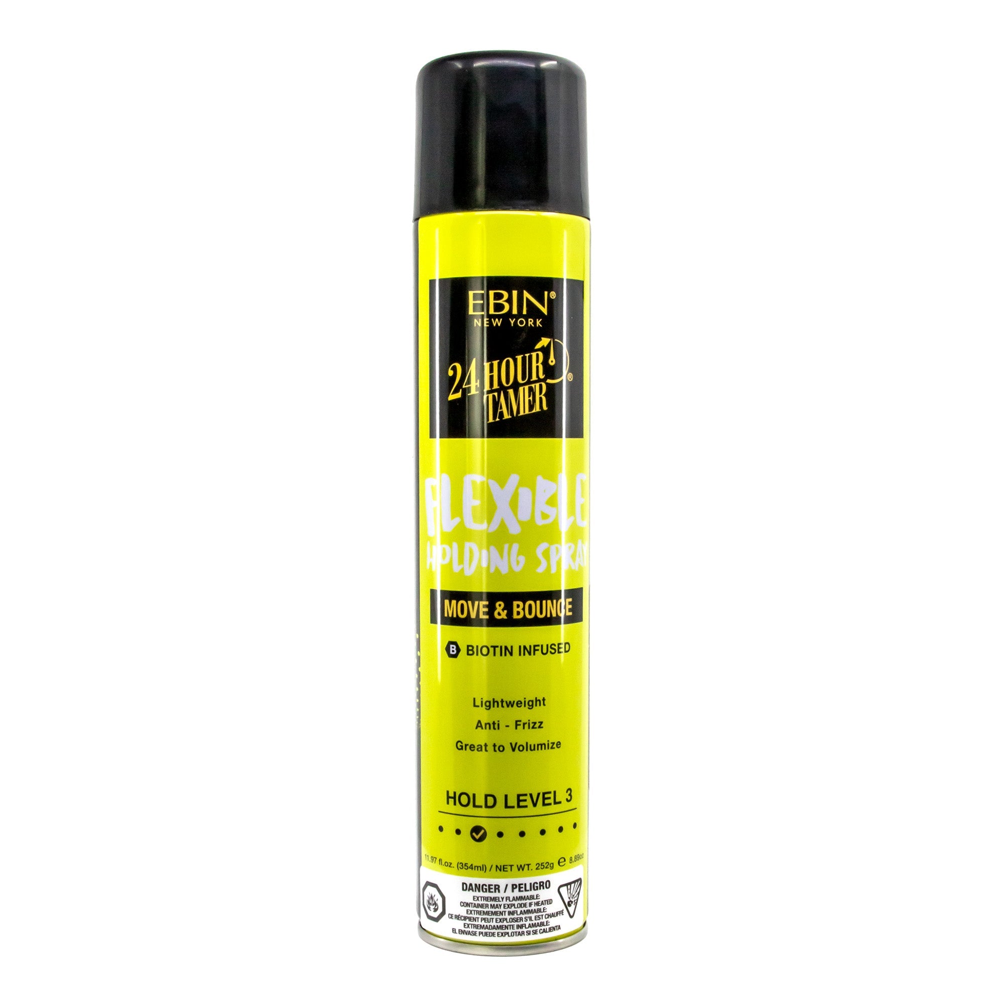 EBIN 24 Hour Tamer Flexible Holding Spray [Move &amp; Bounce] (11.97oz)