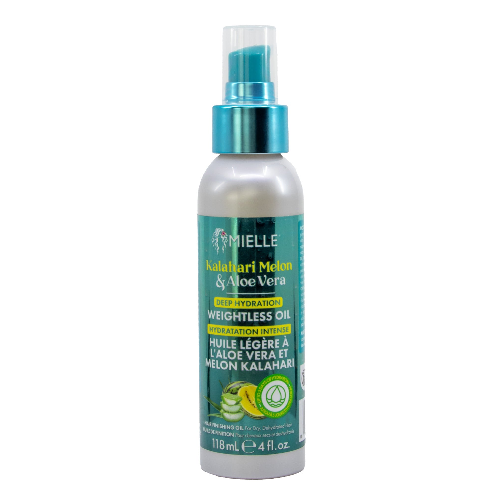 MIELLE Kalahari Melon &amp; Aloe Vera Deep Hydration Weightless Oil (4oz)