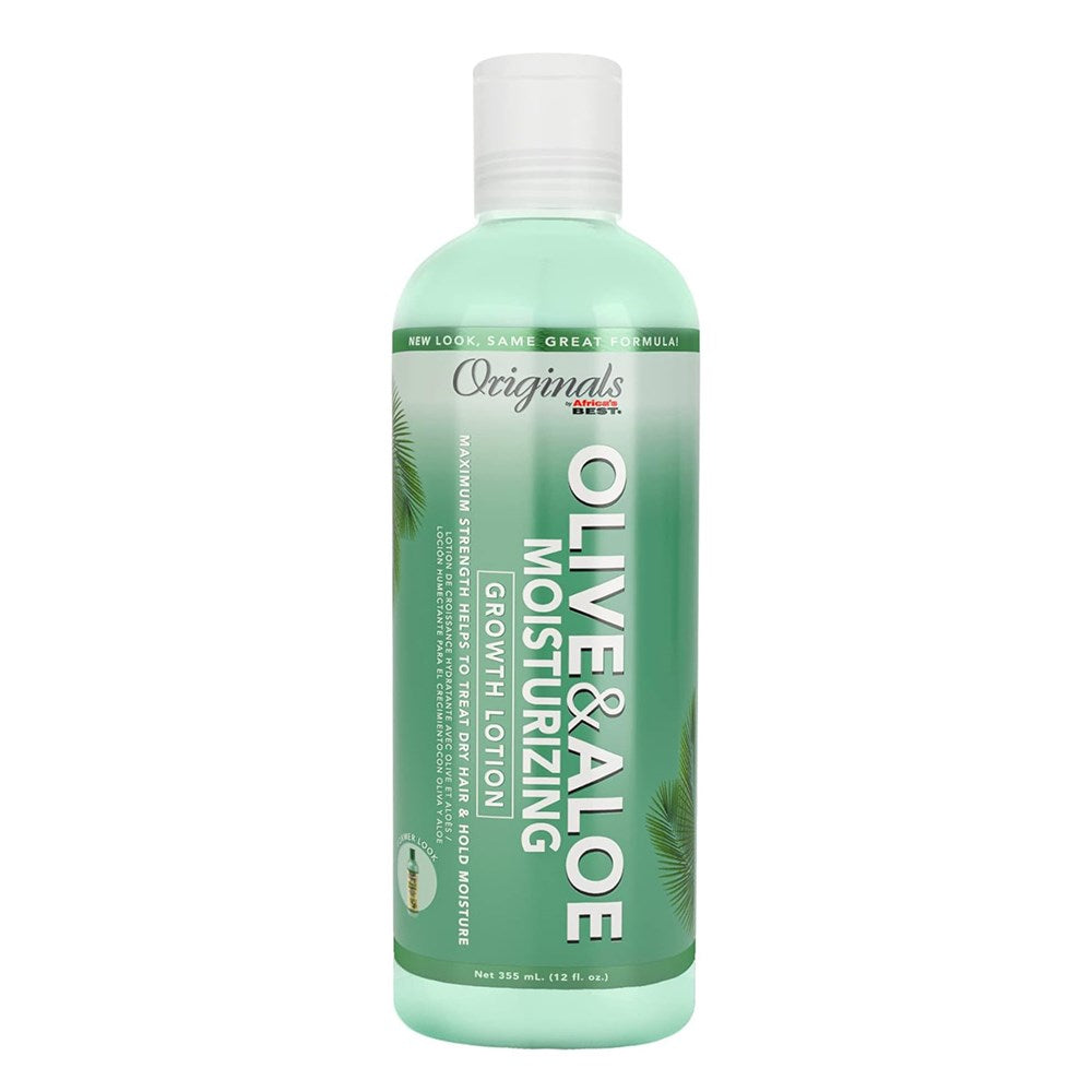 AFRICA'S BEST Originals Olive &amp; Aloe Anti-Breakage Growth Lotion (12oz)