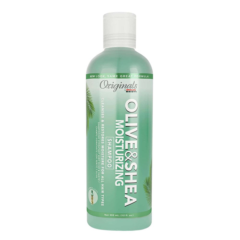 AFRICA'S BEST Originals Olive &amp; Shea Moisturizing Shampoo (12oz)