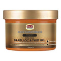 AFRICAN PRIDE Black Castor Miracle Braid Loc &amp; Twist Gel (8oz)