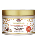 AFRICAN PRIDE Moisture Miracle Moroccan Clay &amp; Shea Butter Heat Activated Masque (12oz)