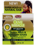 AFRICAN PRIDE Olive Miracle Super Hold &amp; Smooth Edges (2.25oz)
