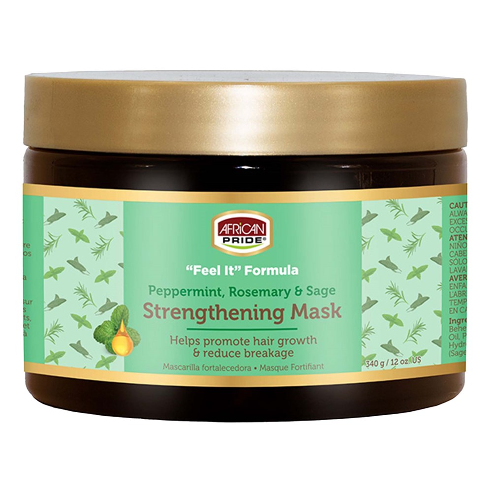 AFRICAN PRIDE Peppermint, Rosemary &amp; Sage Strengthening Mask (12oz)