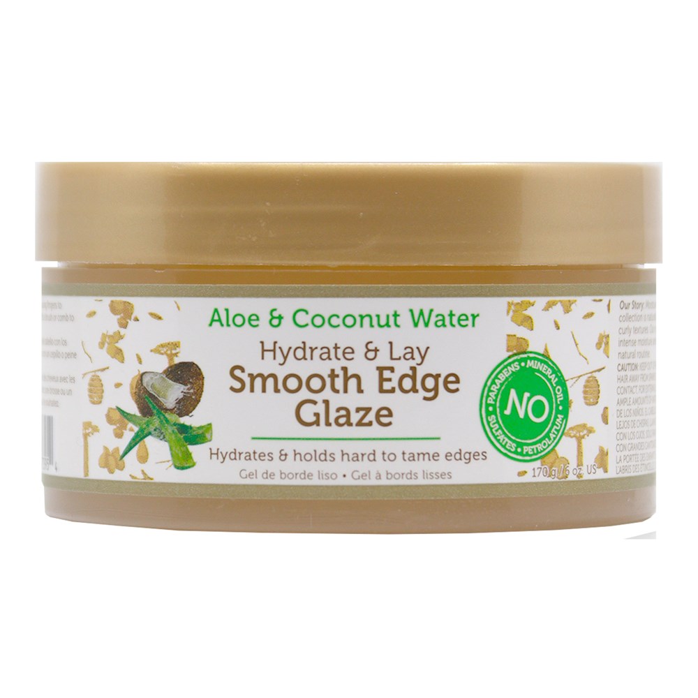 AFRICAN PRIDE Aloe &amp; Coconut Water Smooth Edge Glaze (6oz)