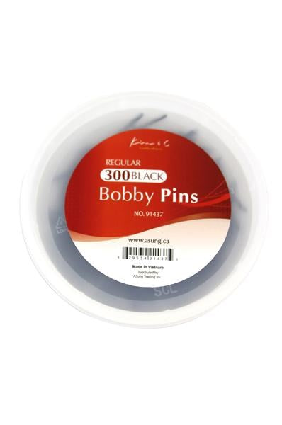 KIM &amp; C 300pcs Regular Bobby Pins (300pcs/jar)