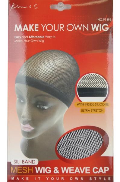KIM &amp; C Silicone Band Mesh Wig &amp; Weaving Cap