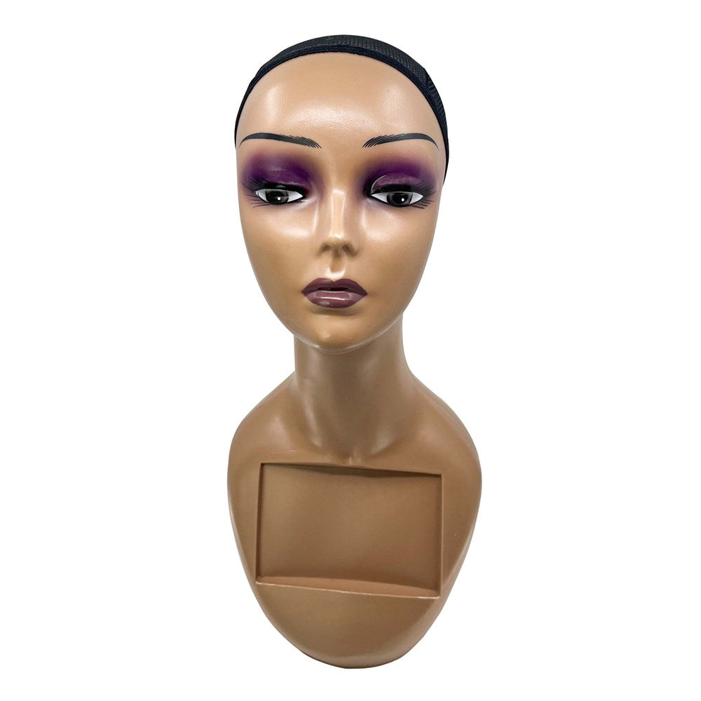 KIM &amp; C Mannequin Head with Wig Cap