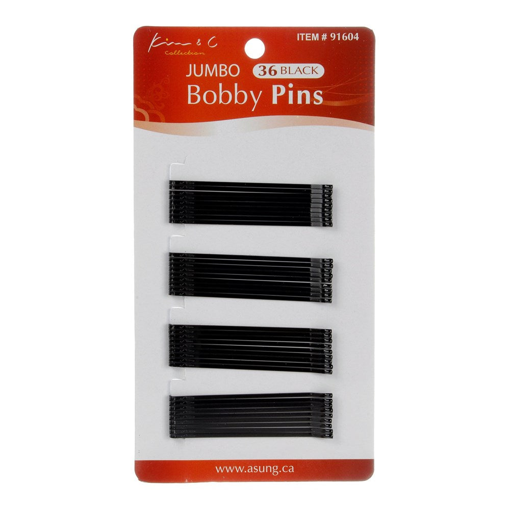 KIM &amp; C 36pcs Jumbo Bobby Pins