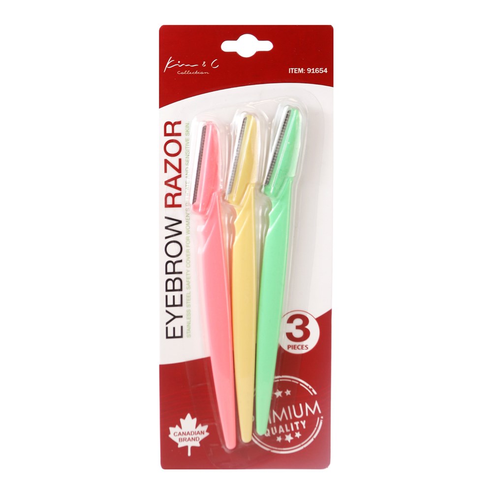 KIM &amp; C 3pcs Eyebrow Razor