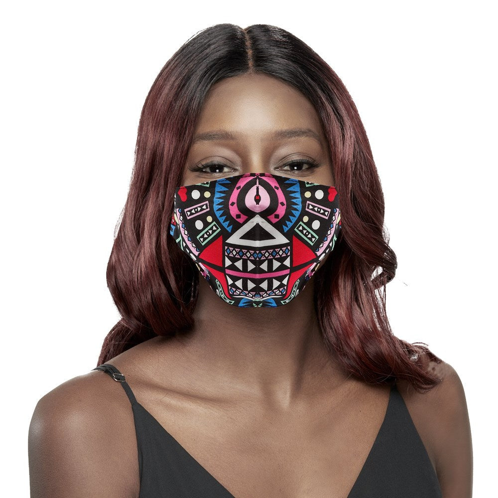 KIM &amp; C Cotton Earloop Mask #Modern Art