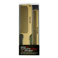 BABYLISS PRO Gold Metal Comb Set [9" clipper &amp; 7-1/2" cutting comb]