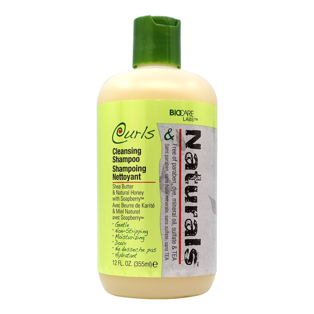 BIOCARE LABS Curls &amp; Naturals Cleansing Shampoo (12oz)