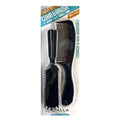 MAGIC COLLECTION Handle Comb &amp; 8inch Brush Combo #2454