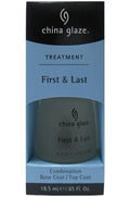 CHINA GLAZE First &amp; Last Combo Base/Top Coat (0.5oz)