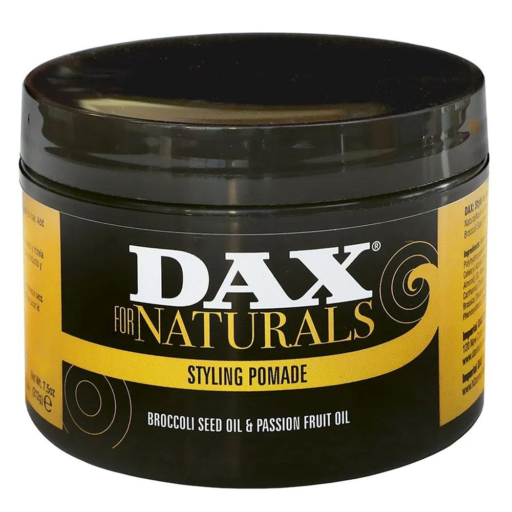DAX Naturals Styling Pomade [Broccoli Seed &amp; Passion Fruit Oil] (7.5oz)
