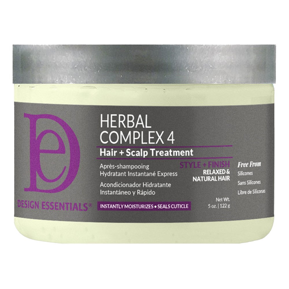 DESIGN ESSENTIALS Herbal Complex 4 Hair &amp; Scalp Treatment (5oz)