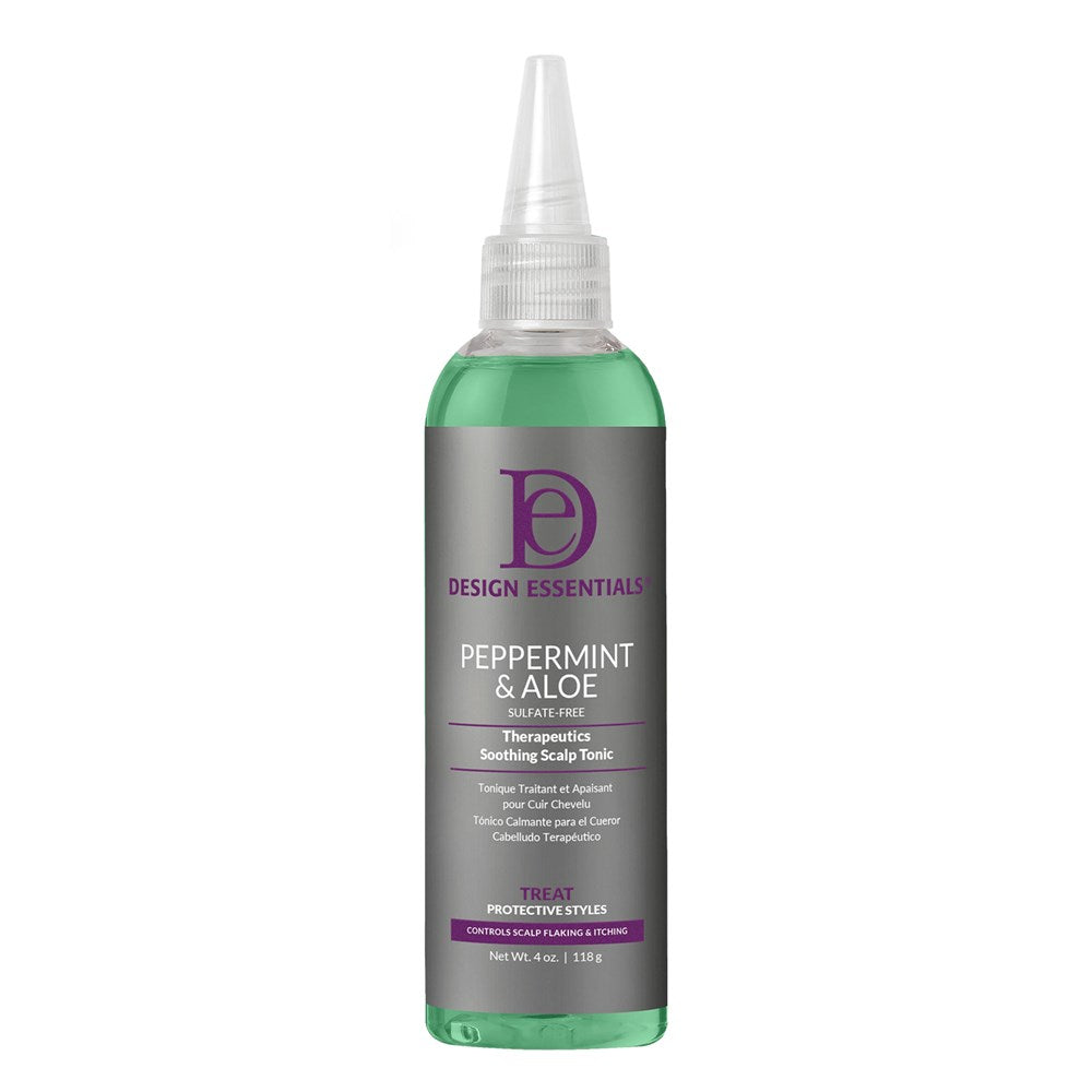 DESIGN ESSENTIALS Peppermint &amp; Aloe Soothing Scalp Tonic (4oz)
