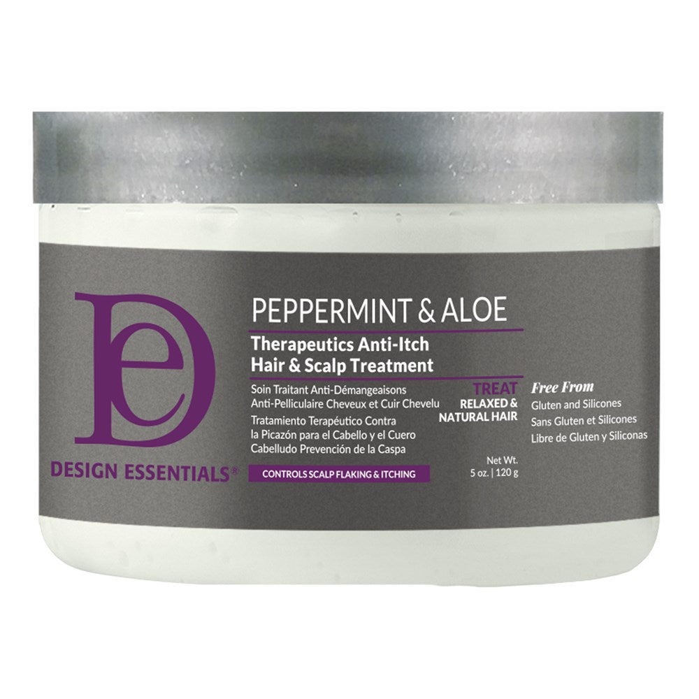 DESIGN ESSENTIALS Peppermint &amp; Aloe Therapeutics Anti-Itch Hair &amp; Scalp Treatment (5oz)