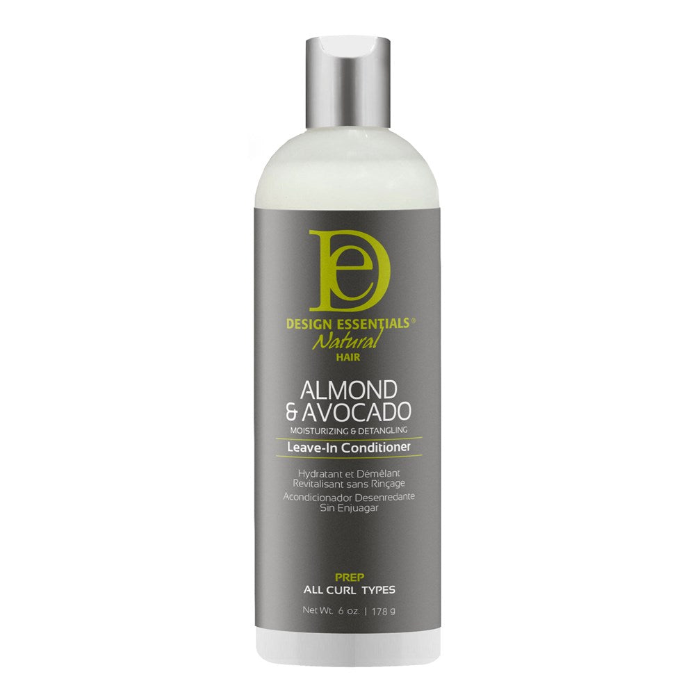 DESIGN ESSENTIALS Almond &amp; Avocado Detangling Leave-In Conditioner