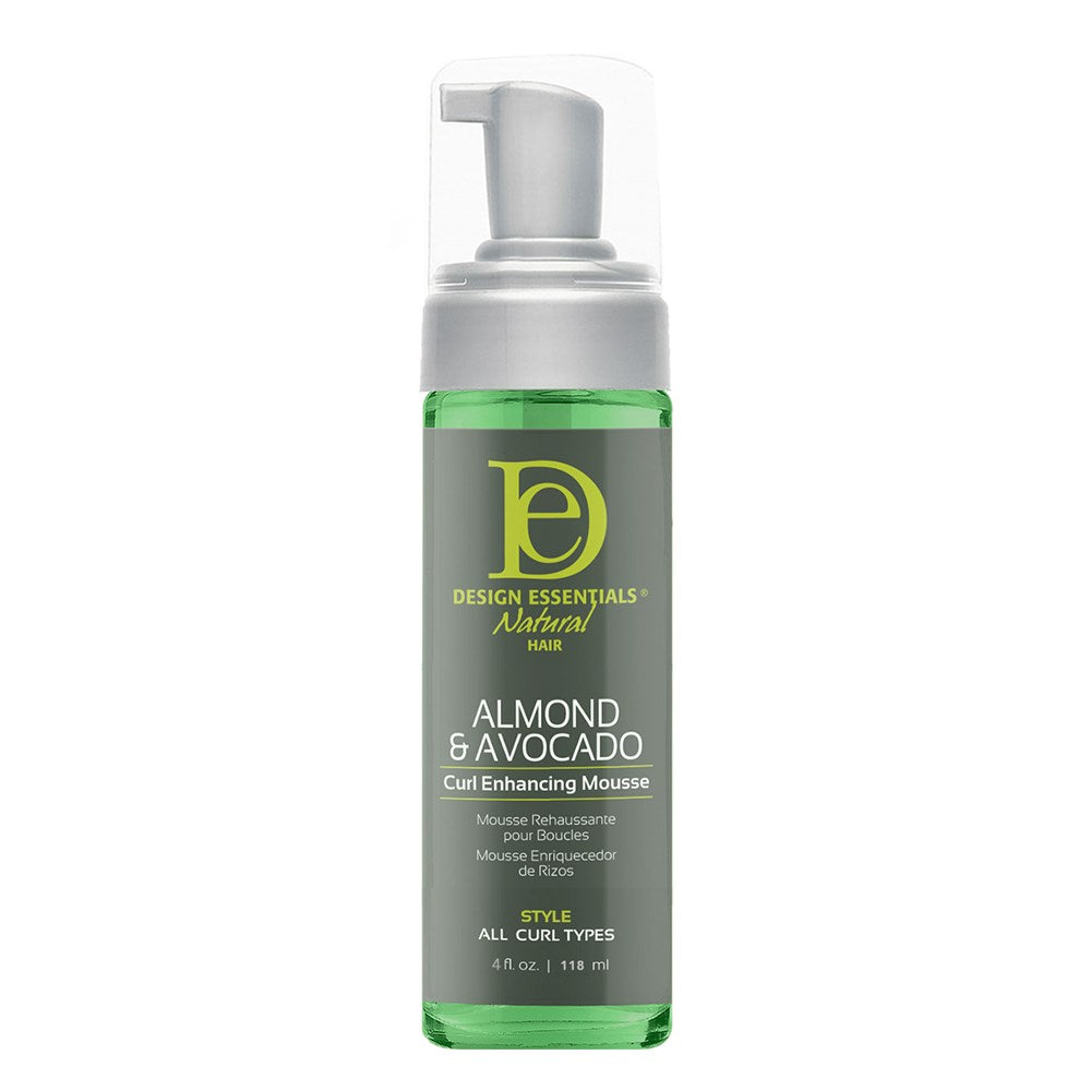 DESIGN ESSENTIALS Almond &amp; Avocado Curl Enhancing Mousse