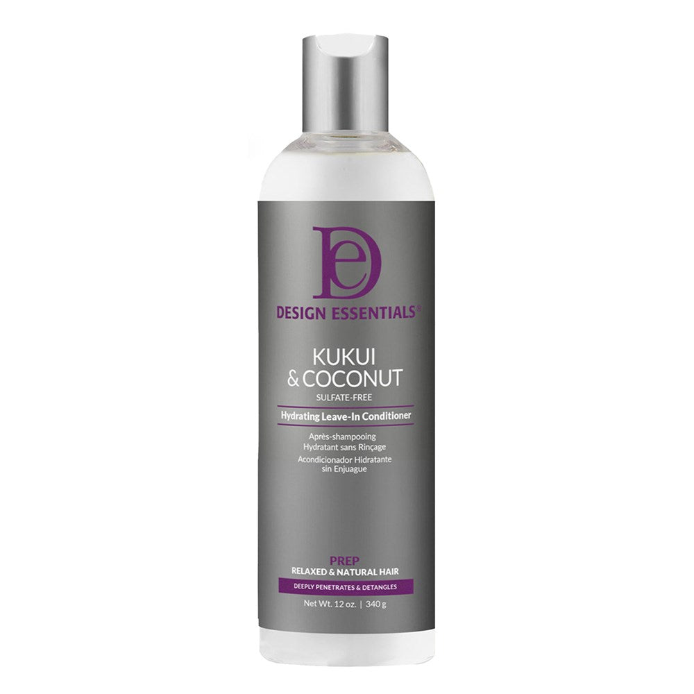 DESIGN ESSENTIALS Kukui &amp; Coconut Hydrating Leave-In Conditioner (12oz)