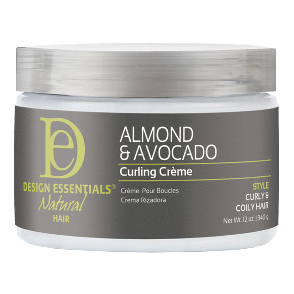 DESIGN ESSENTIALS Almond &amp; Avocado Curling Cream (12oz)