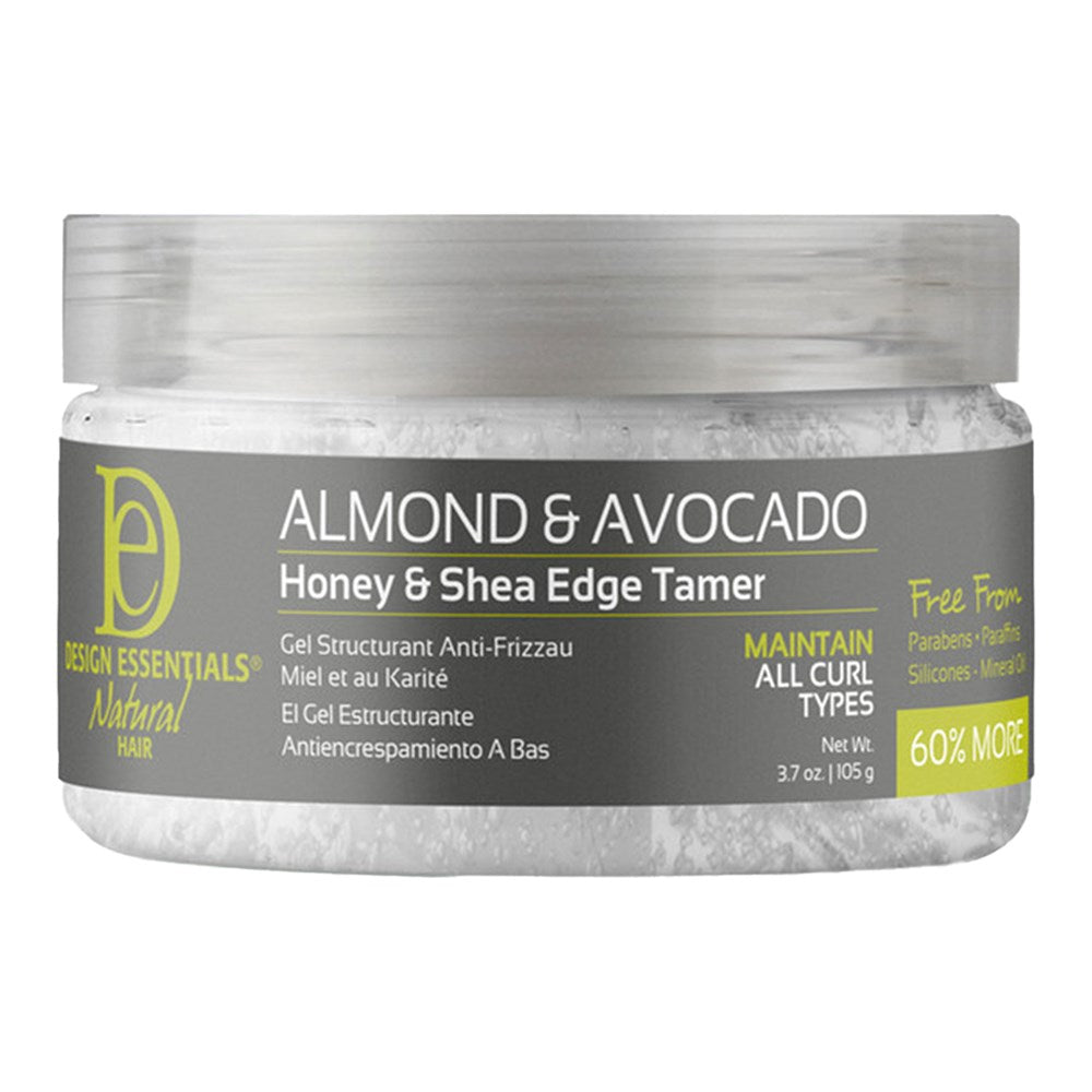 DESIGN ESSENTIALS Almond &amp; Avocado Honey &amp; Shea Edge Tamer (3.7oz)