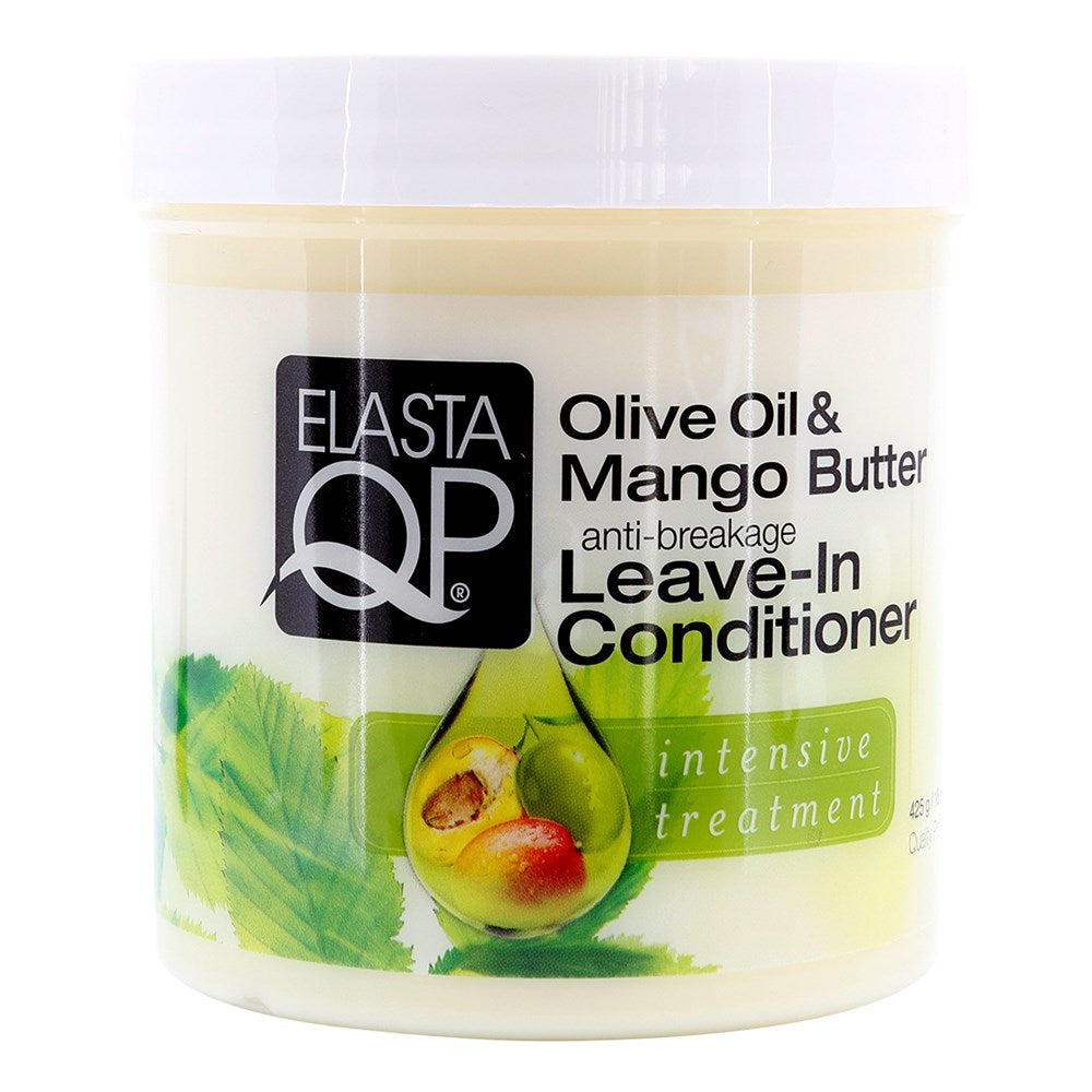 ELASTA QP  Olive Oil &amp; Mango Butter Leave In Conditioner (15oz)