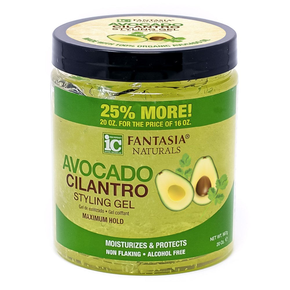 FANTASIA IC Avocado &amp; Cilantro Styling Gel (20oz)